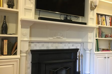 Custom Fire Place Built-in